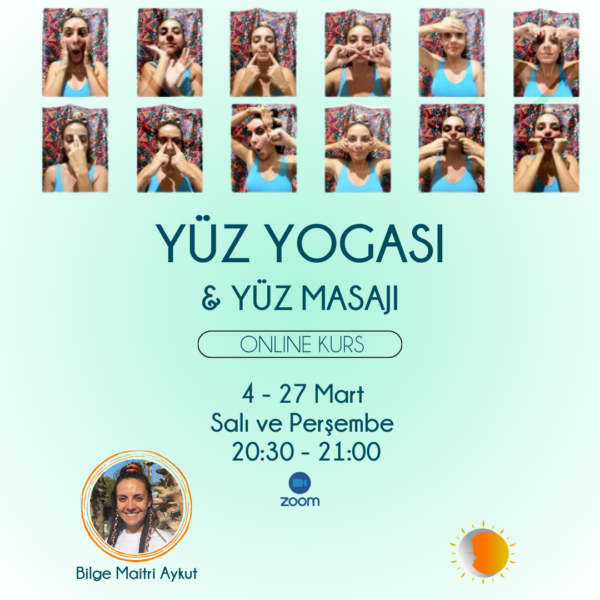 Yüz Yogası ve Yüz Masajı (8 Ders)